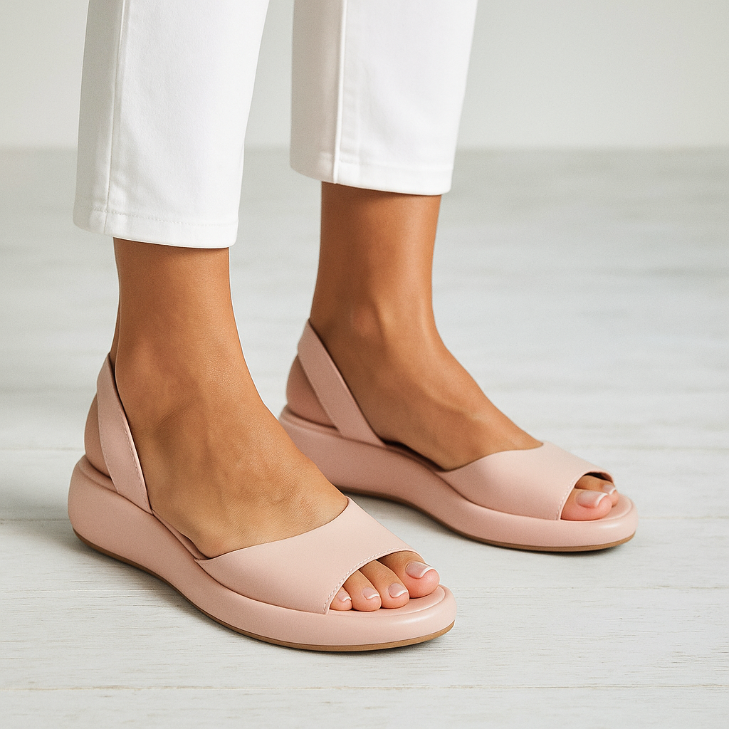Sandali Confort Elegante Rosa