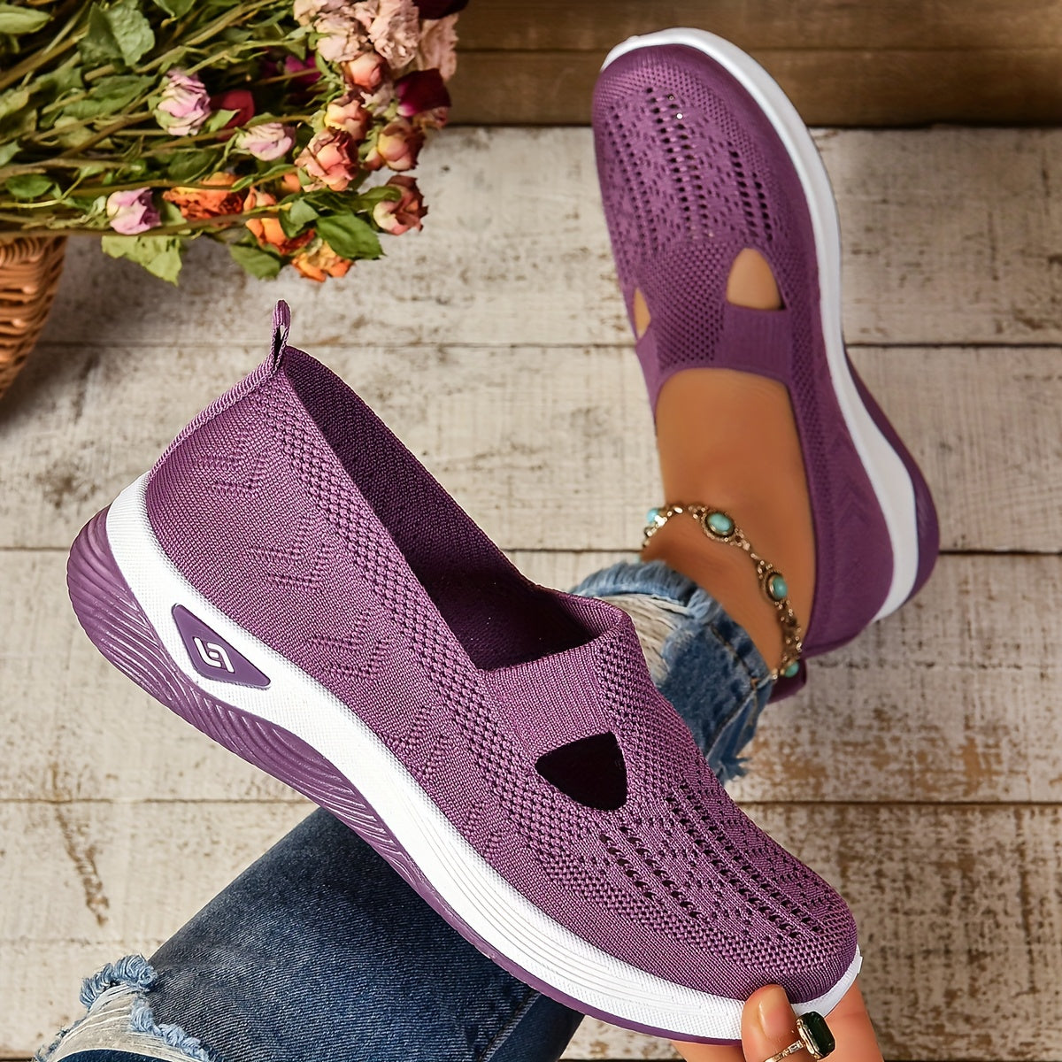 Fiora | Scarpe Slip-On con Supporto