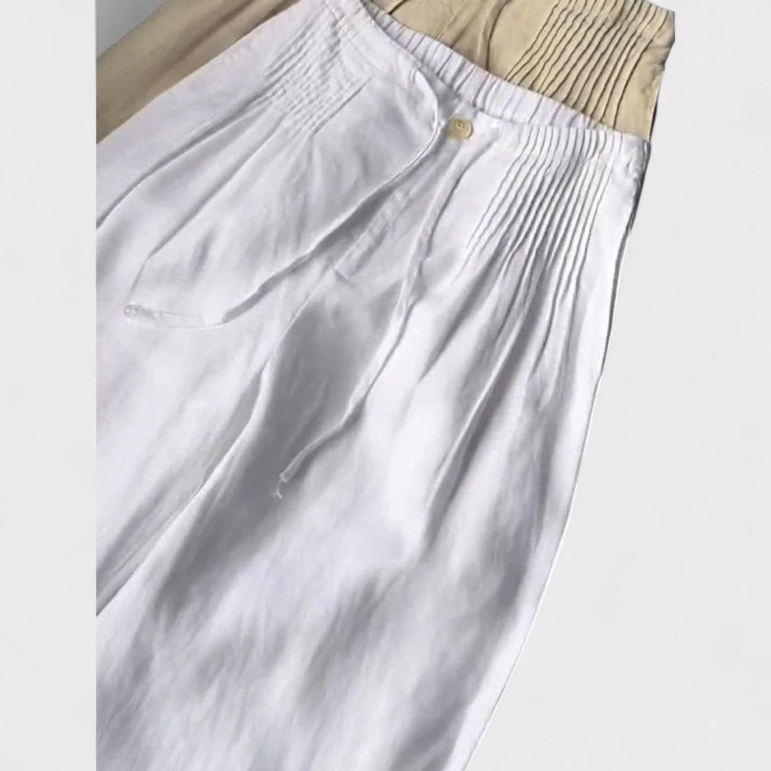Isalie - Pantaloni a gamba larga