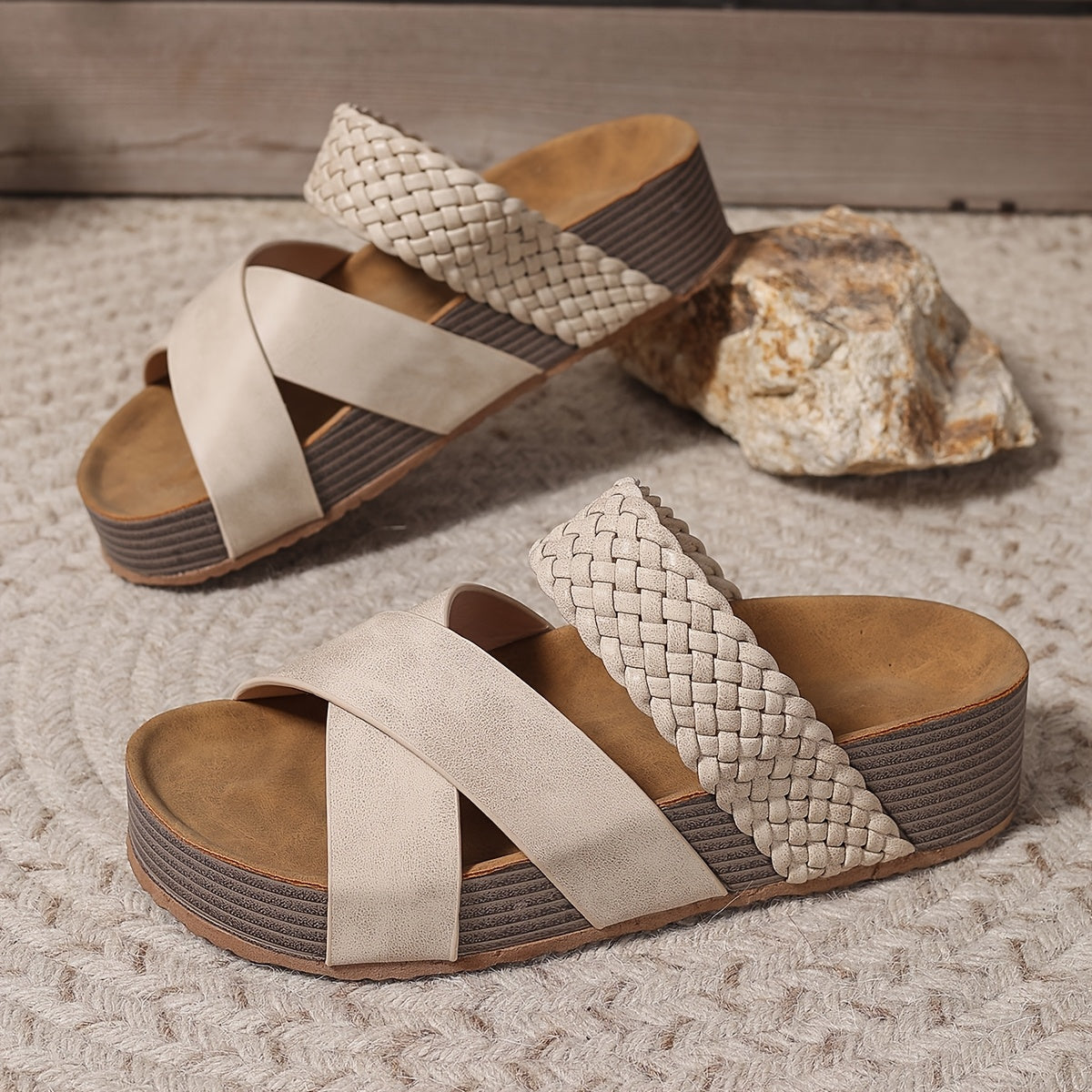 Donatella | Sandali Eleganza Intrecciata