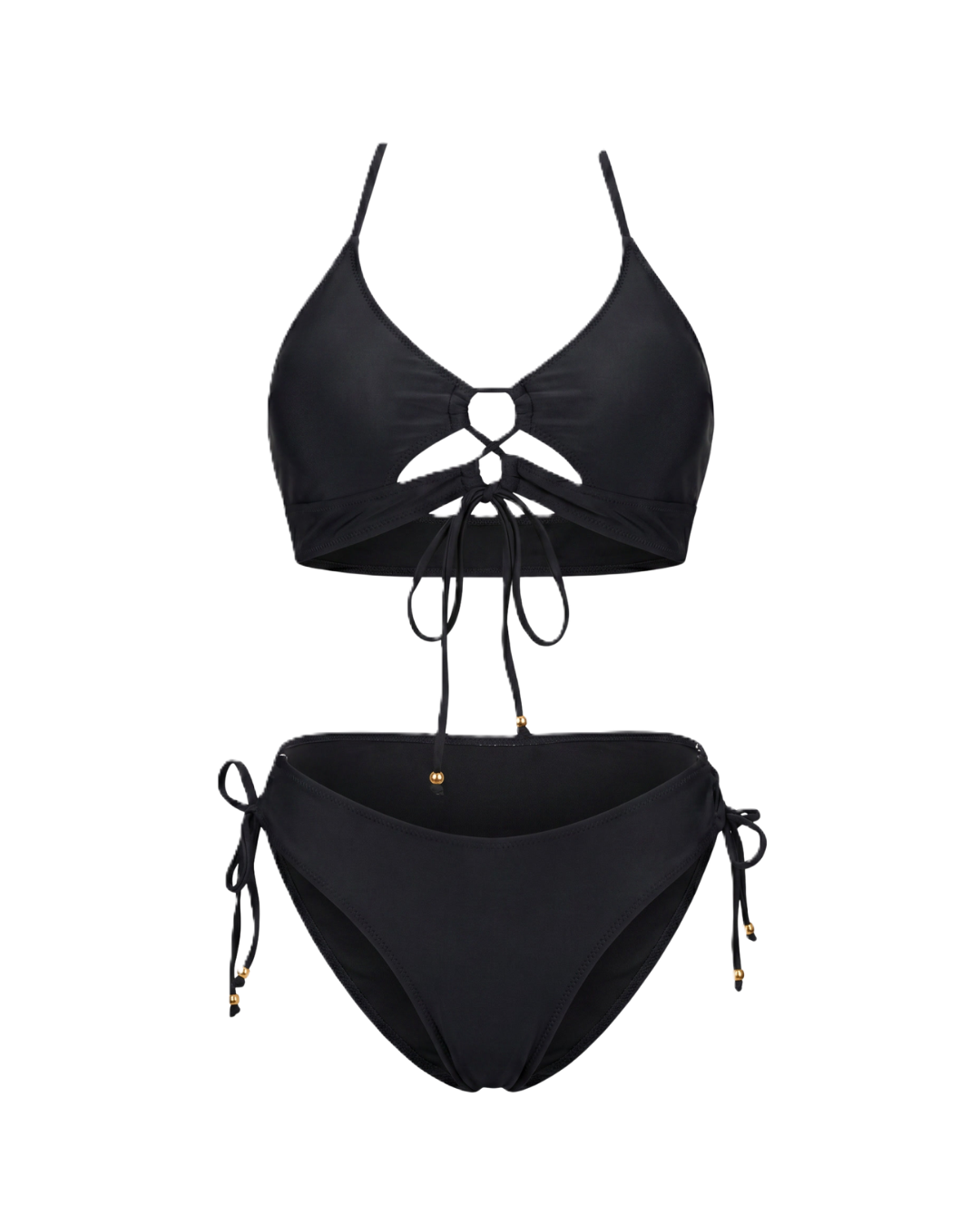 Filippa | Bikini con Laccetti e Dettaglio Annodato