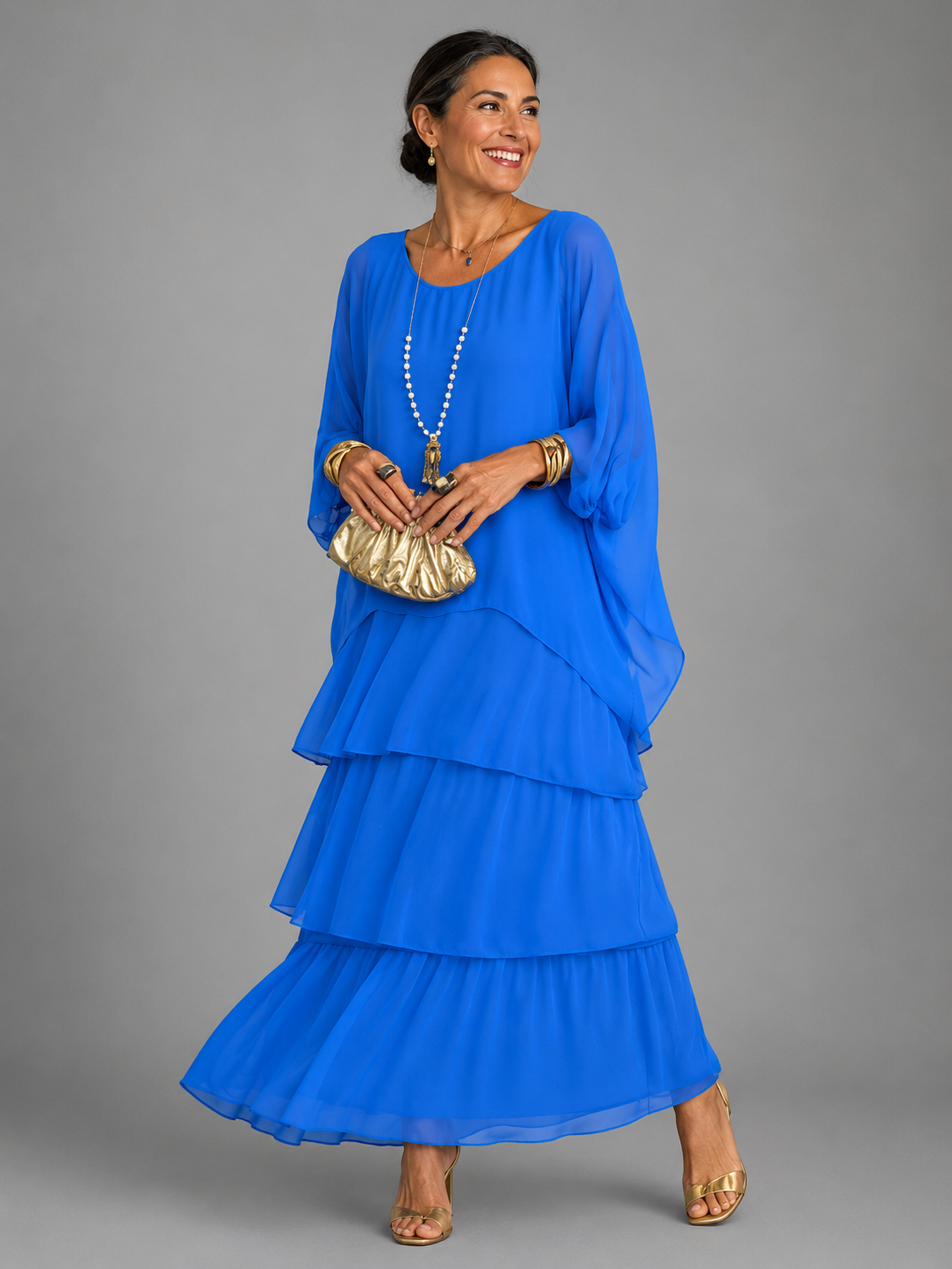 Lara | Abito Maxi Elegante e Fluido