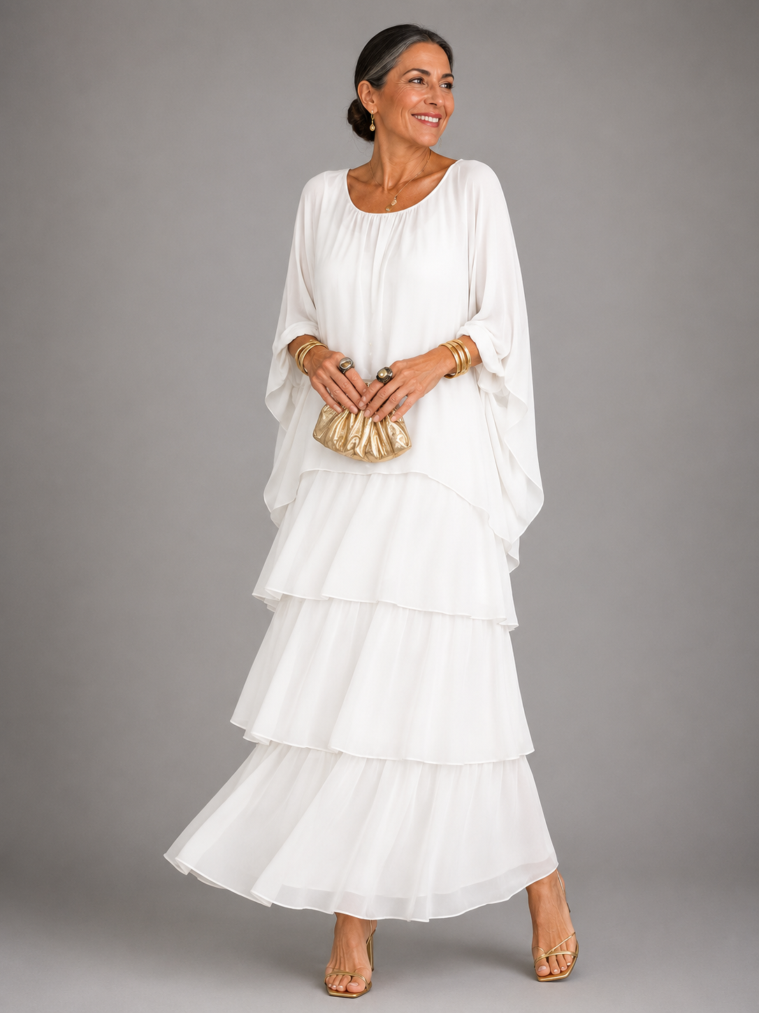 Lara | Abito Maxi Elegante e Fluido