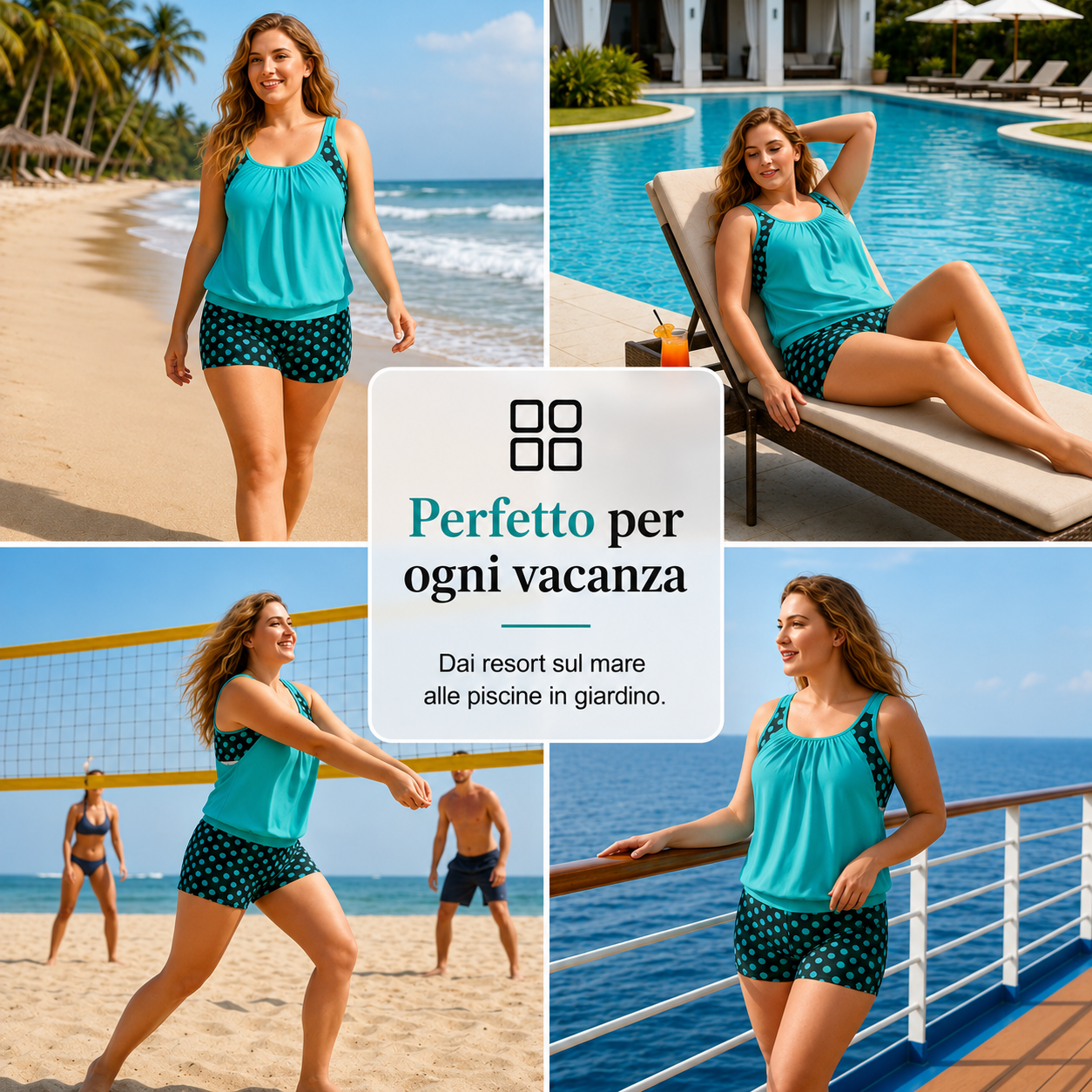 Aida | Tankini Modellante