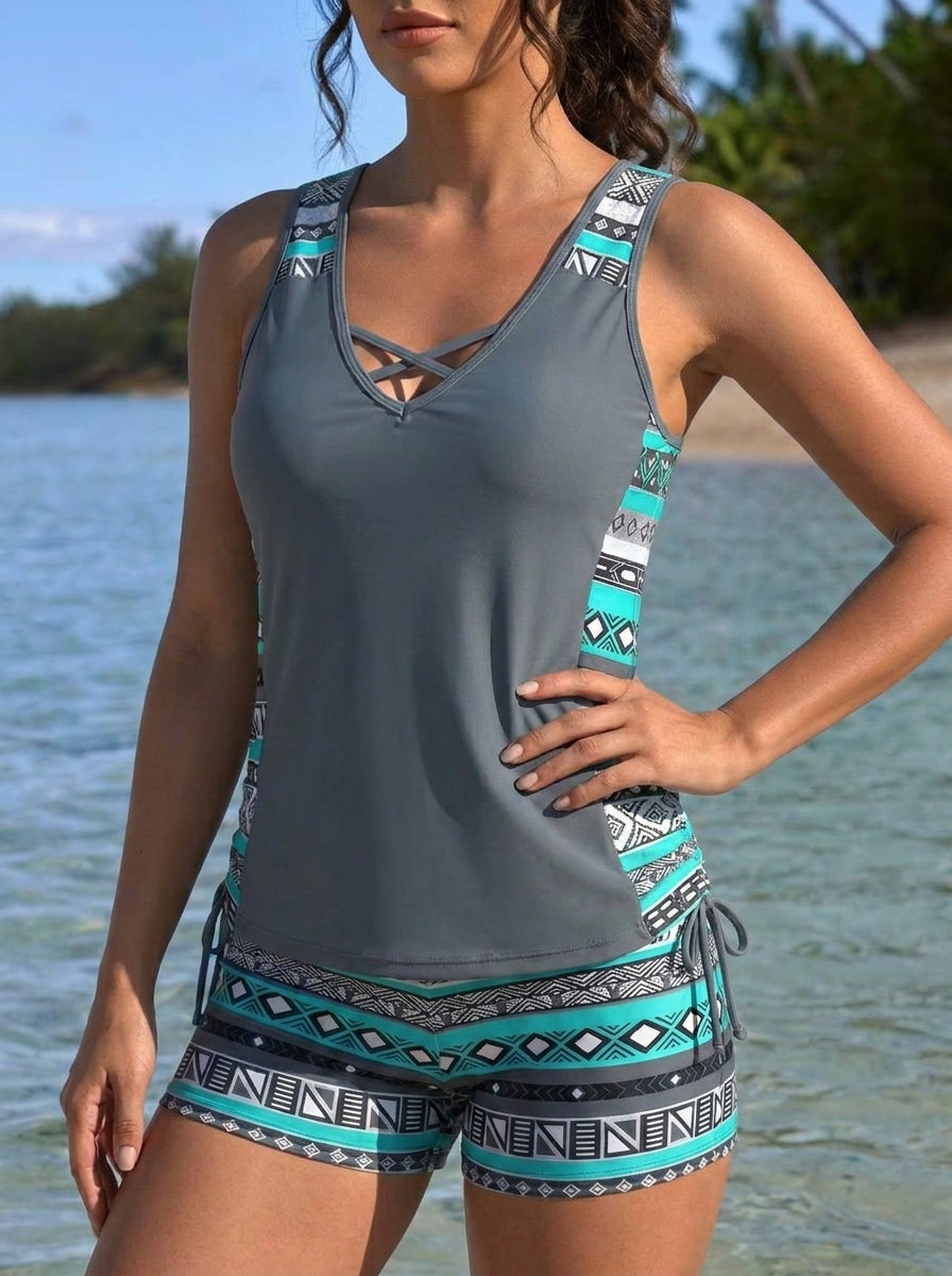 Ottilia | Tankini Fluido Slanciante