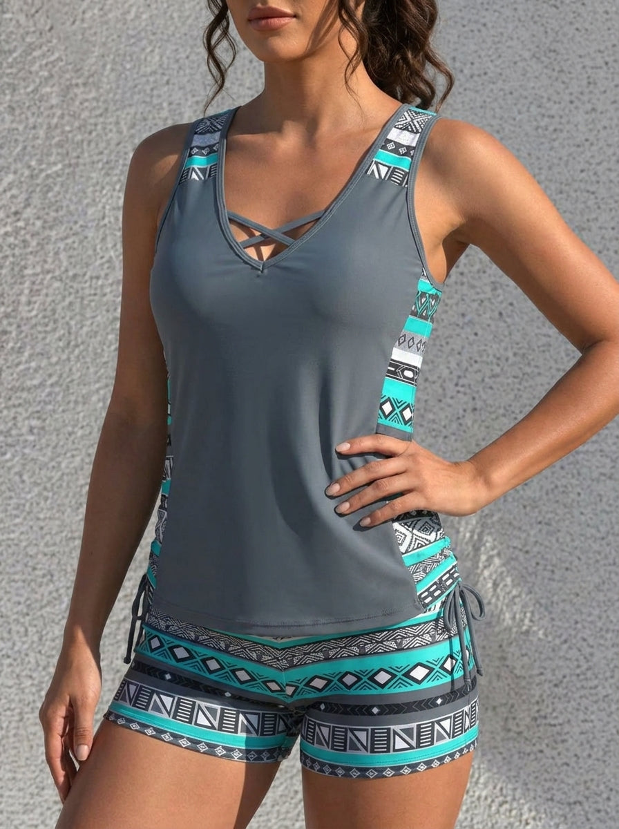 Ottilia | Tankini Fluido Slanciante