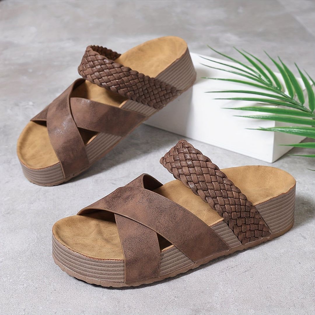 Donatella | Sandali Eleganza Intrecciata