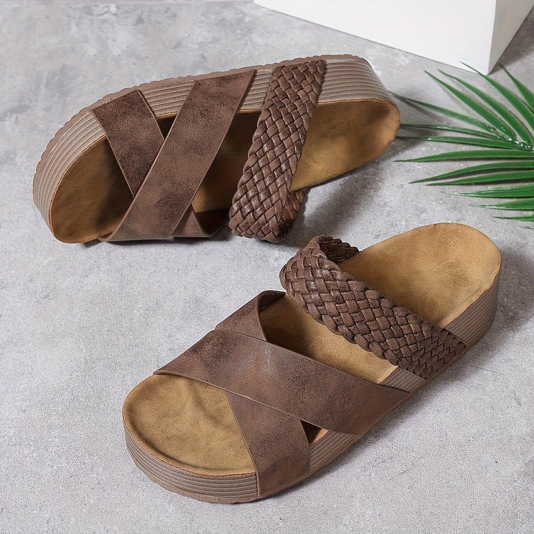Donatella | Sandali Eleganza Intrecciata