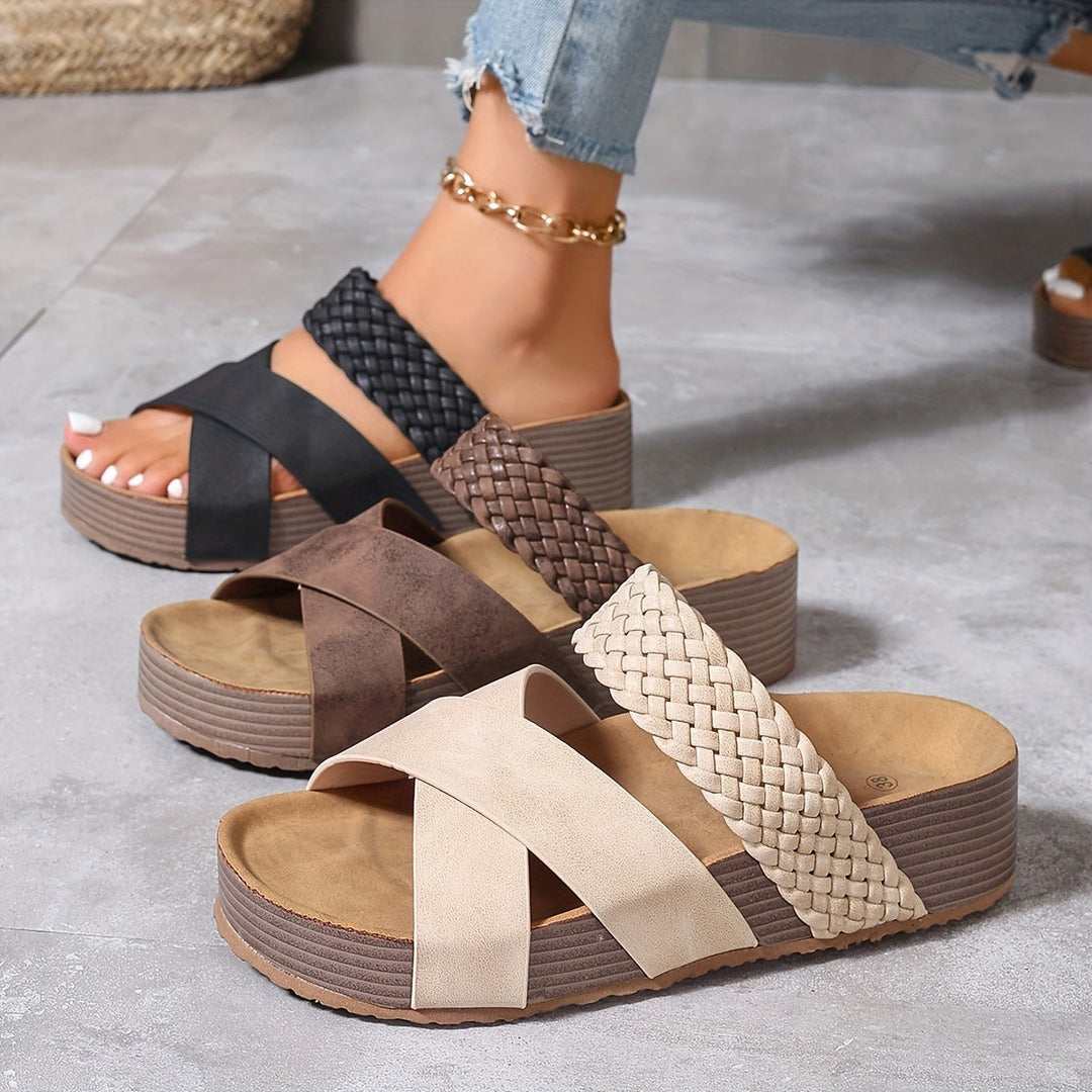 Donatella | Sandali Eleganza Intrecciata