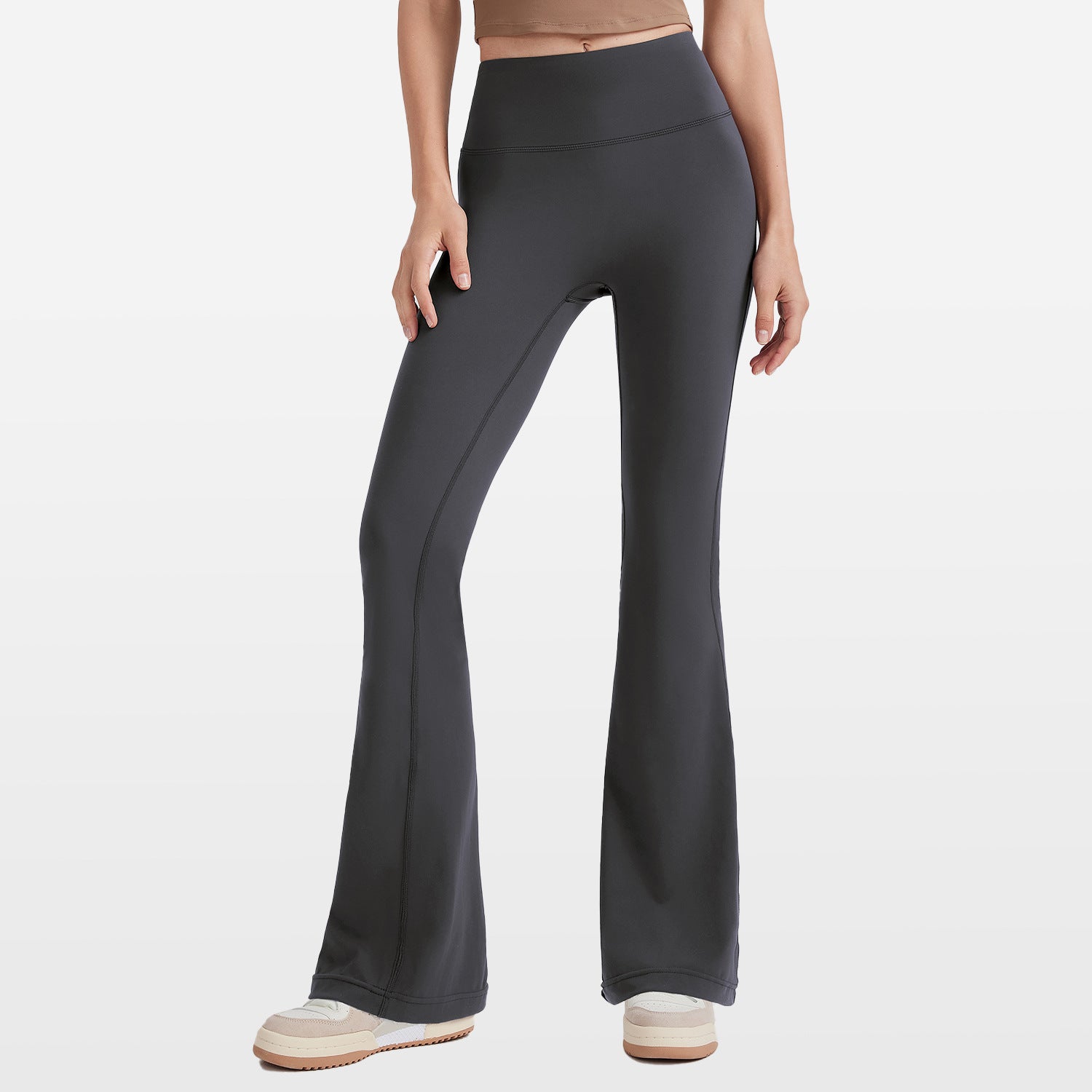Serena - Pantaloni casual con gamba a Campana