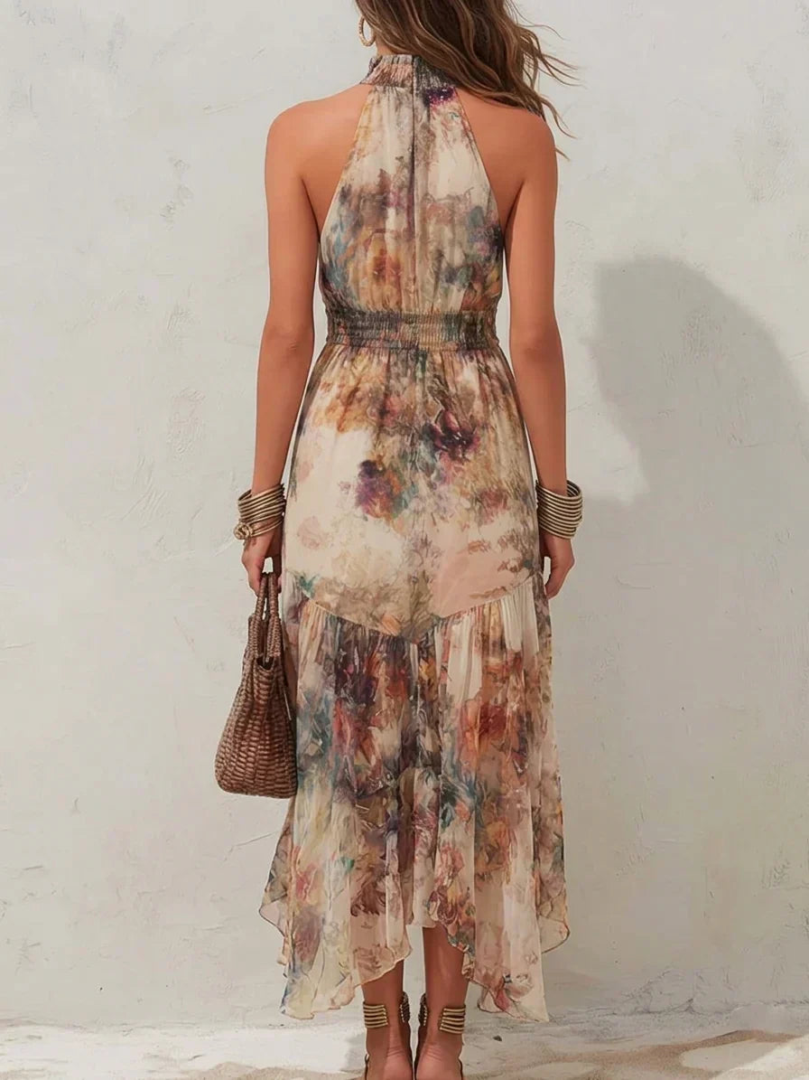 Chloé | Abito Midi Dolce Floreale Vintage