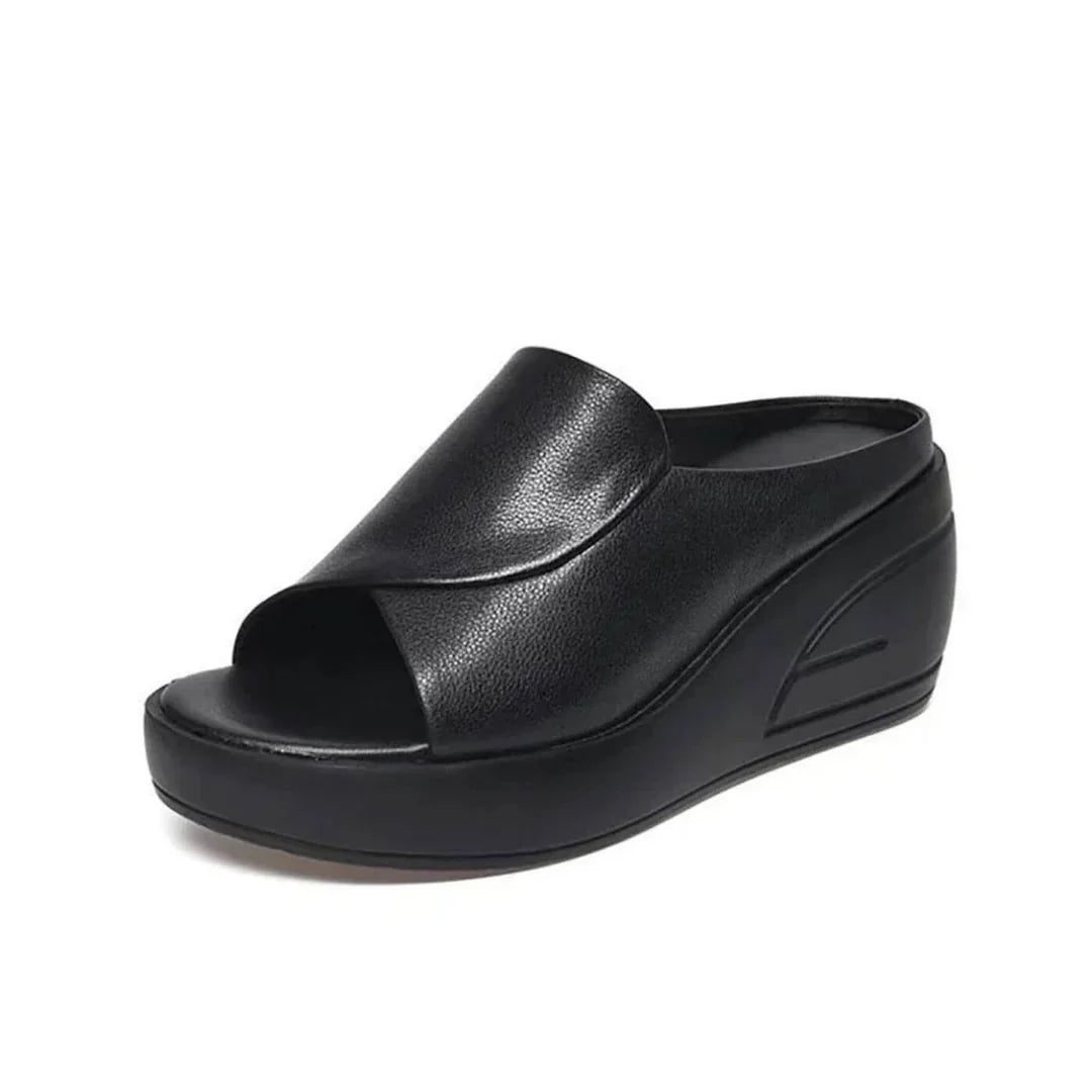 Emilia | Sandali Wedge Comfort Senza Lacci