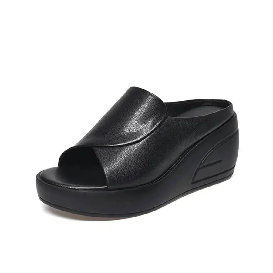 Emilia | Sandali Wedge Comfort Senza Lacci
