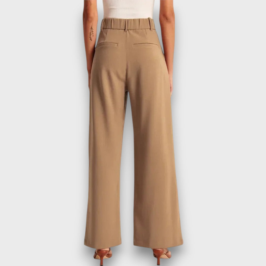 Alva – Pantaloni larghi con vita alta