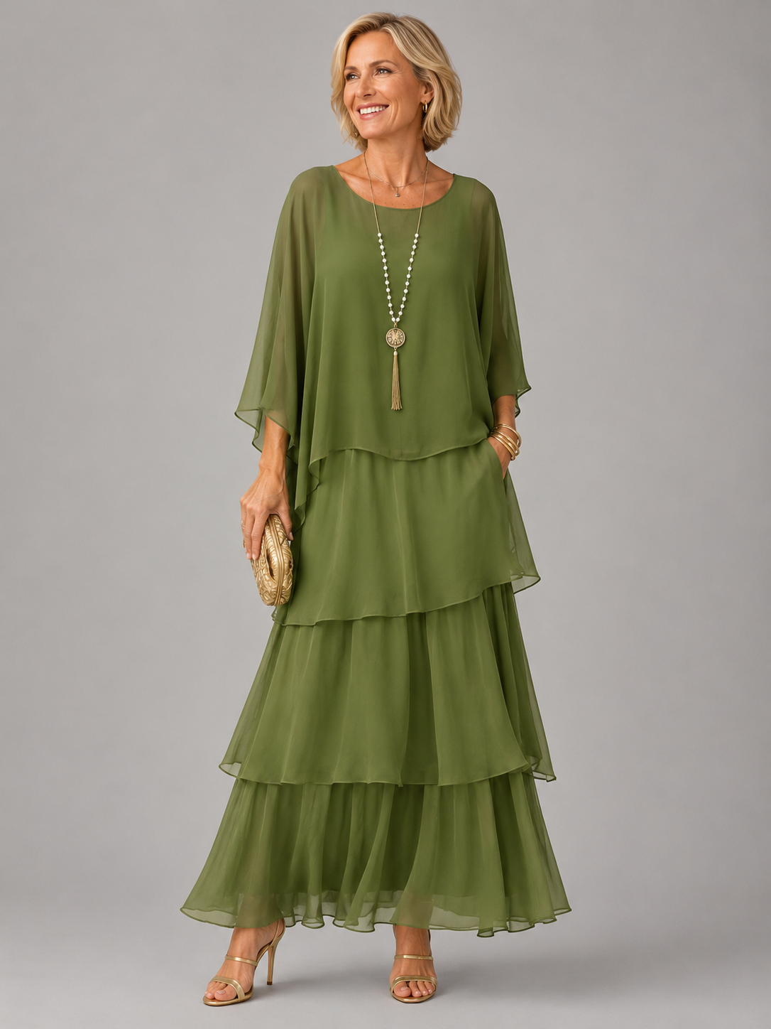 Lara | Abito Maxi Elegante e Fluido