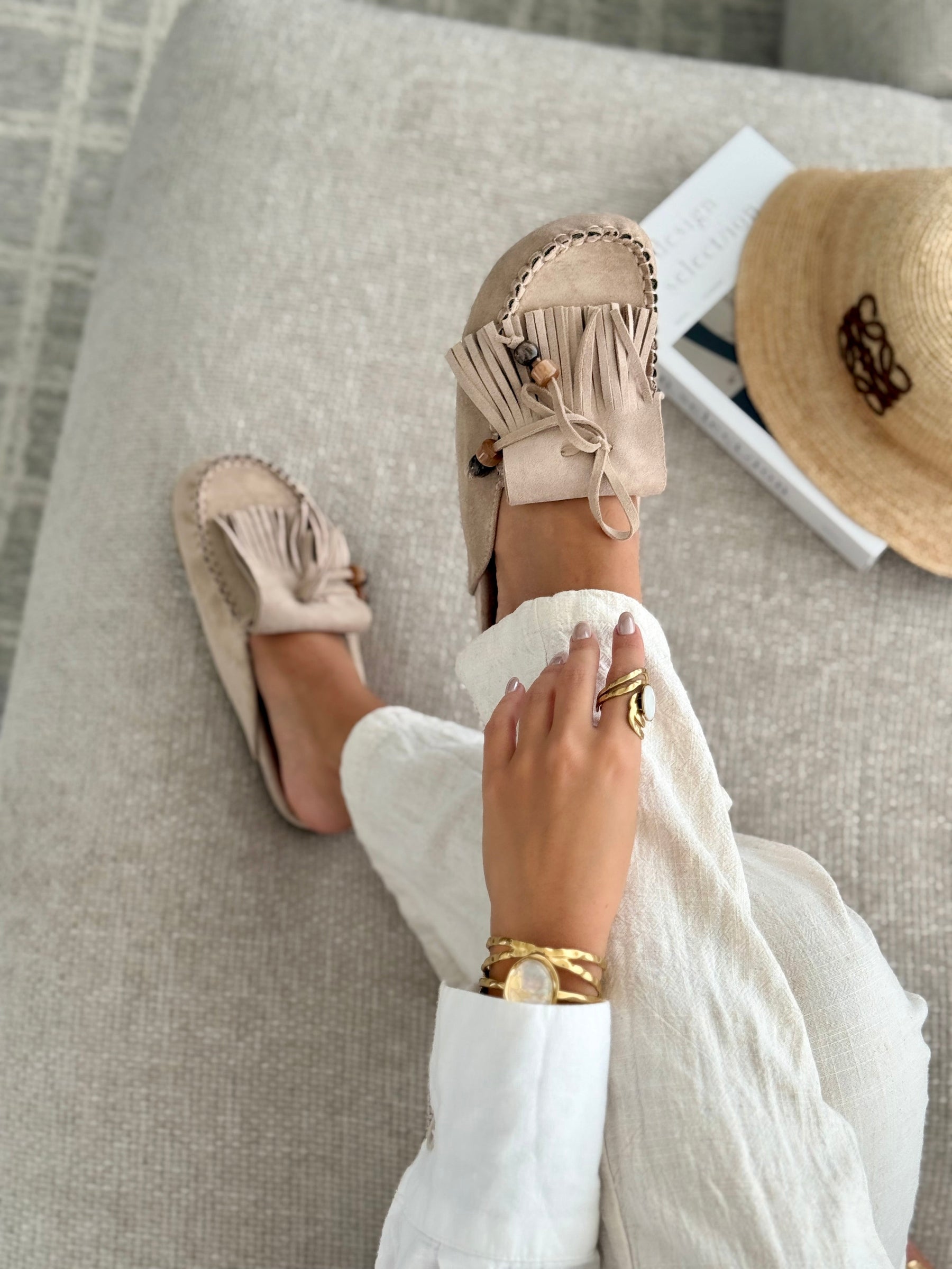 Sabrina | Mules in Pelle Tortora
