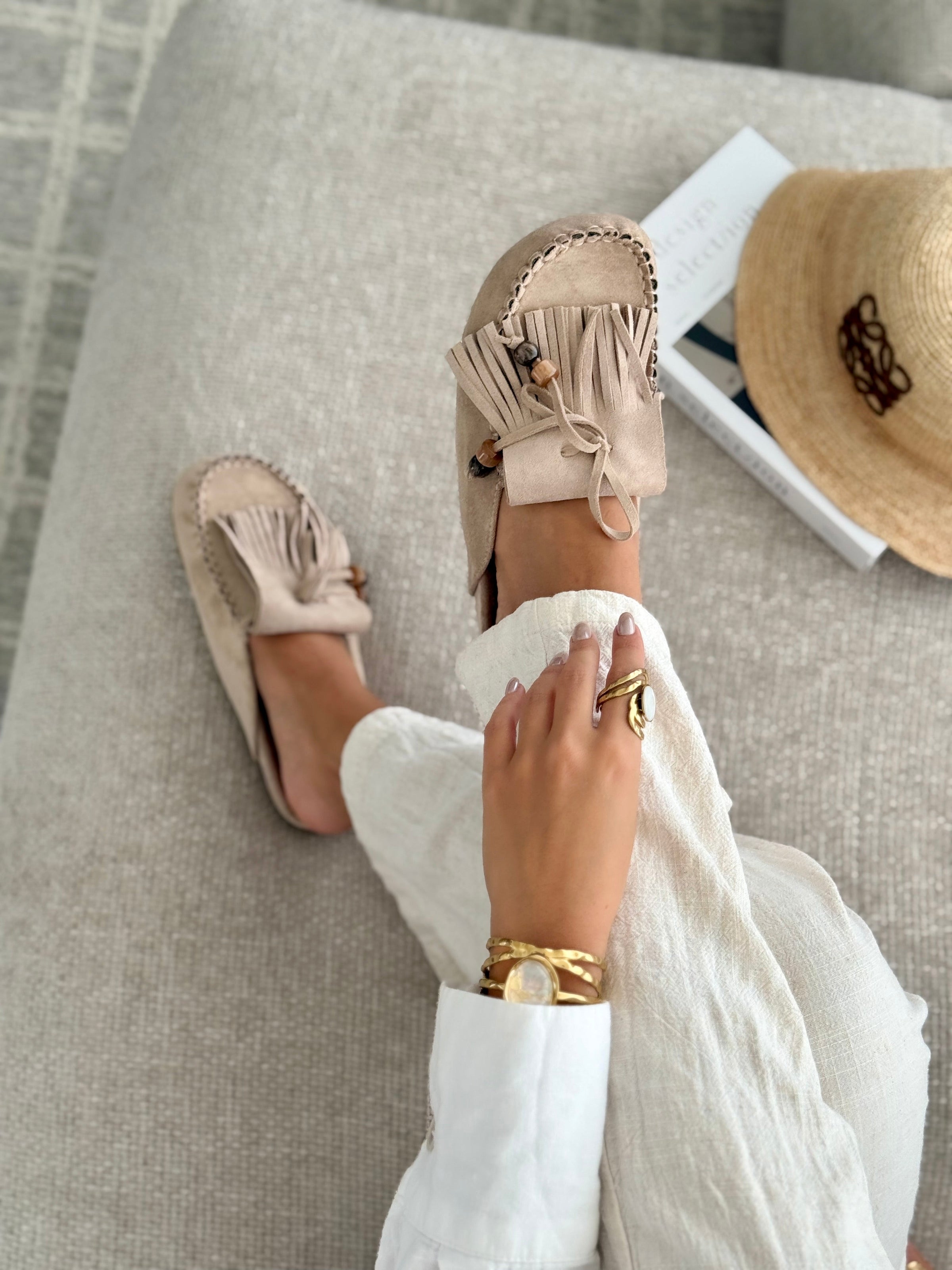 Sabrina | Mules in Pelle Tortora