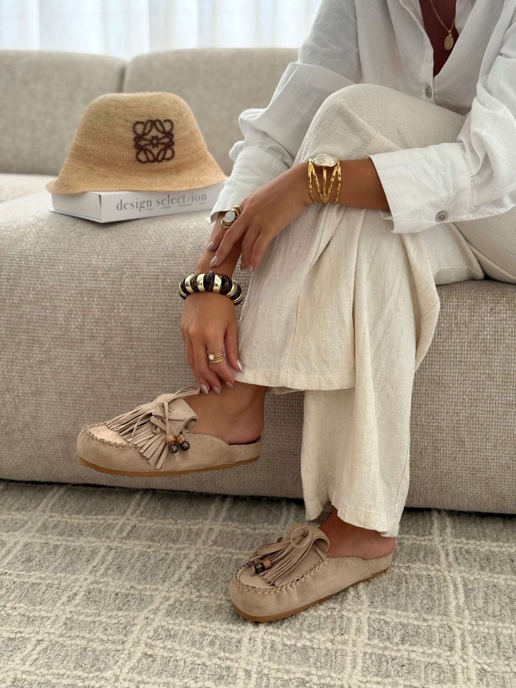 Sabrina | Mules in Pelle Tortora