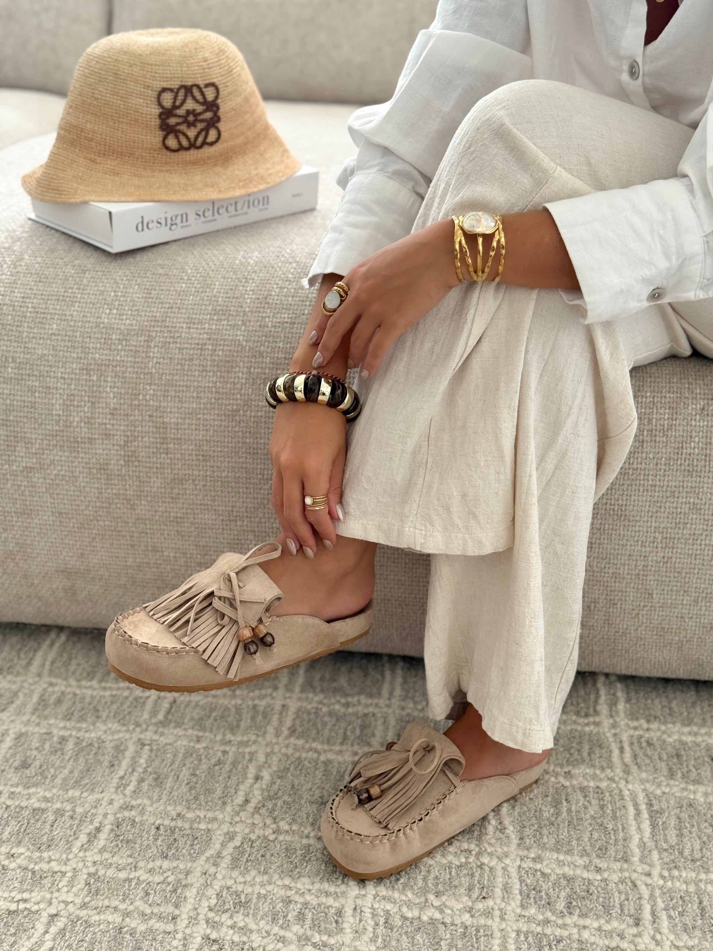 Sabrina | Mules in Pelle Tortora