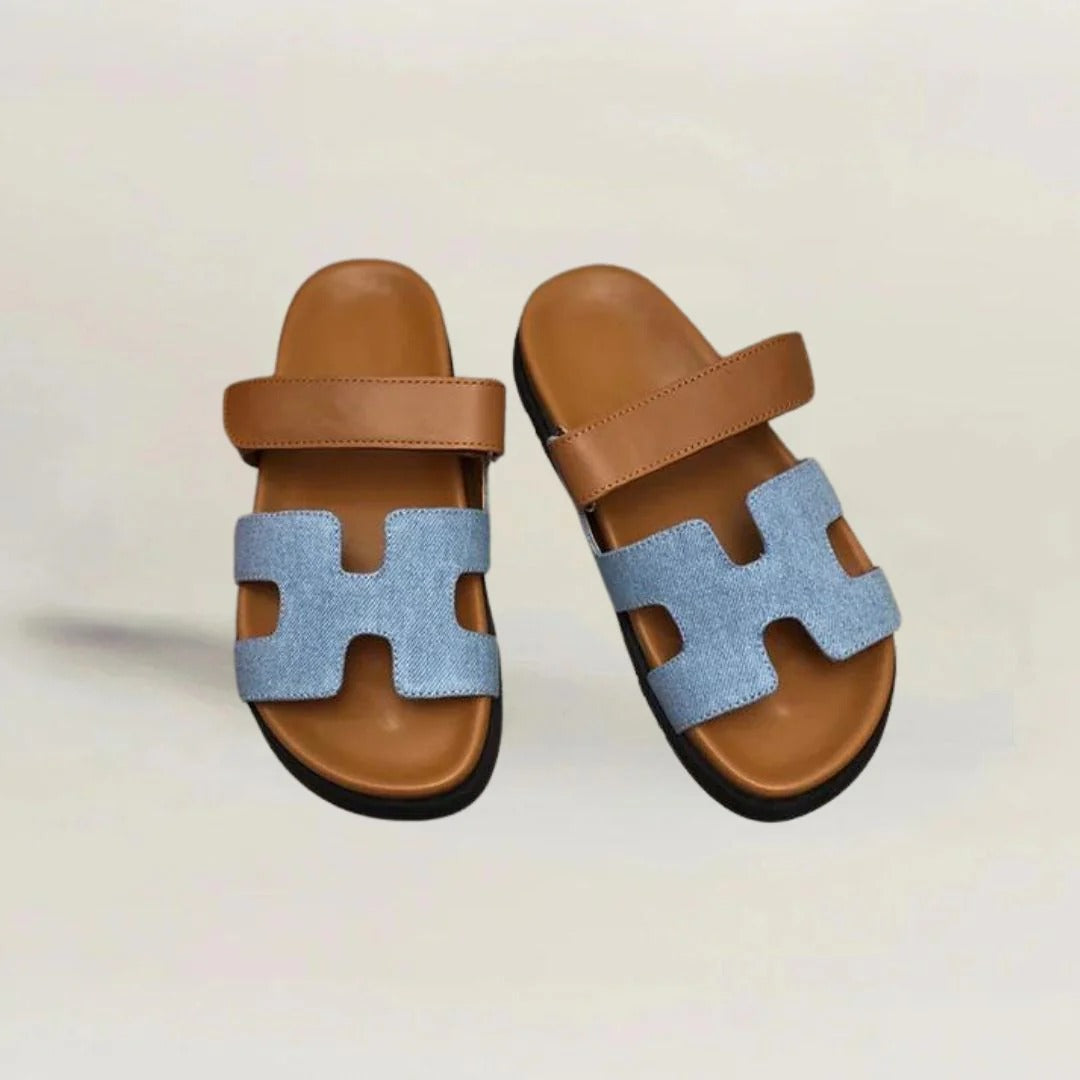 Beatrice | Sandali Piatti con Cinghie